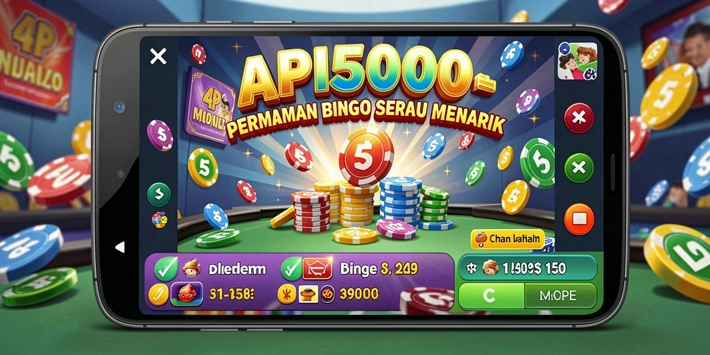 Tangkapan layar gameplay Bingo yang seru dan interaktif.