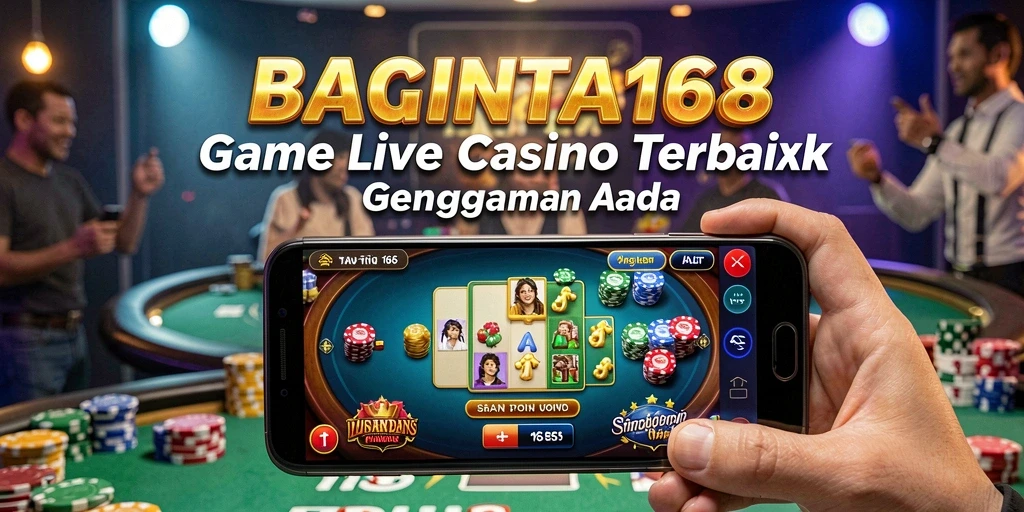 Tampilan gameplay Live Casino dari BAGINTA168 yang mengesankan.
