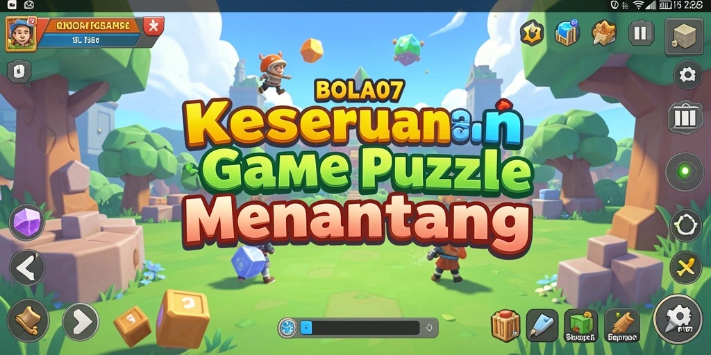 Tampilan gameplay <strong>BOLA07</strong> yang menantang dan menarik.