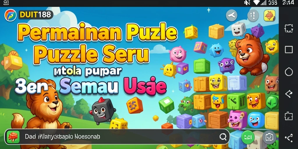 Tampilan gameplay menarik dari DUIT188 dengan berbagai teka-teki menantang.