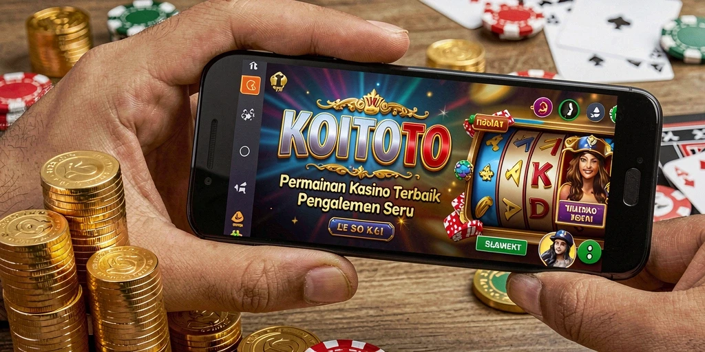 Tampilan menarik dari gameplay Kasino KOITOTO yang mendebarkan.