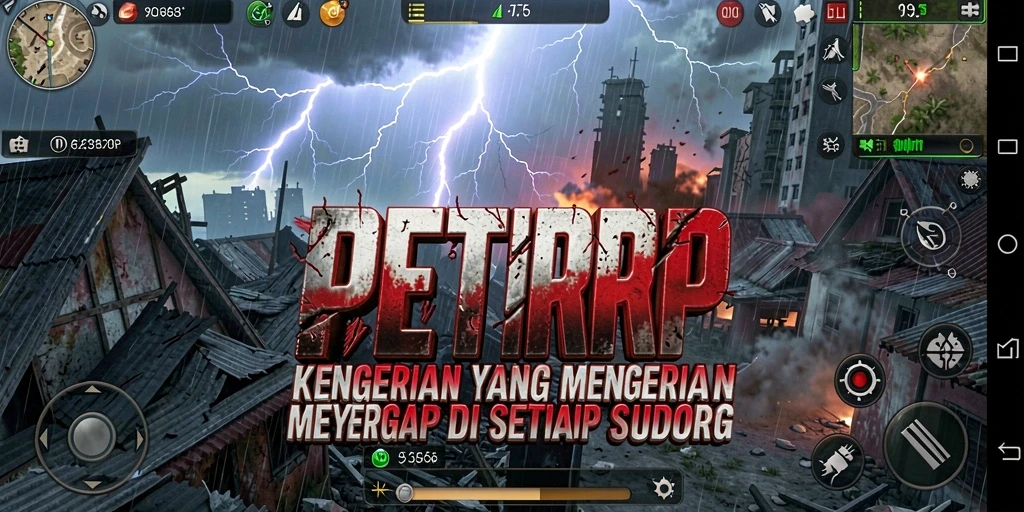 Tampilan menakutkan dari gameplay PETIRRP yang penuh ketegangan.